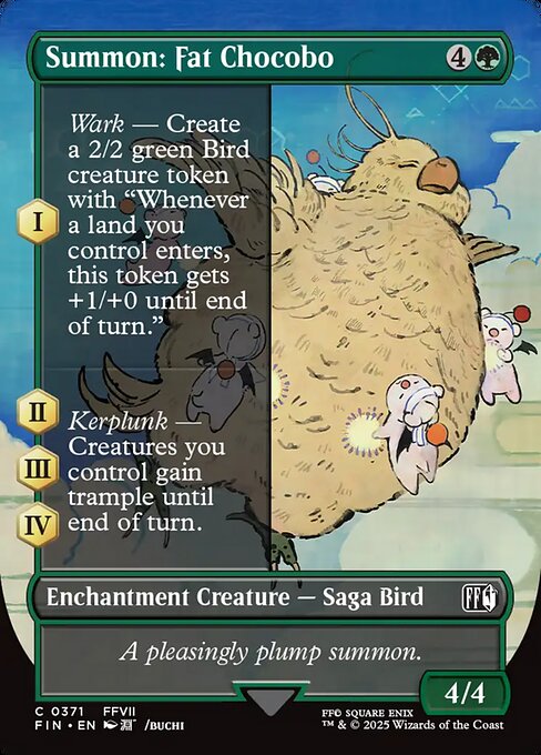 Summon: Fat Chocobo (FIN 371)