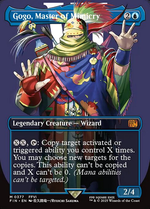 Gogo, Master of Mimicry (FIN 377)