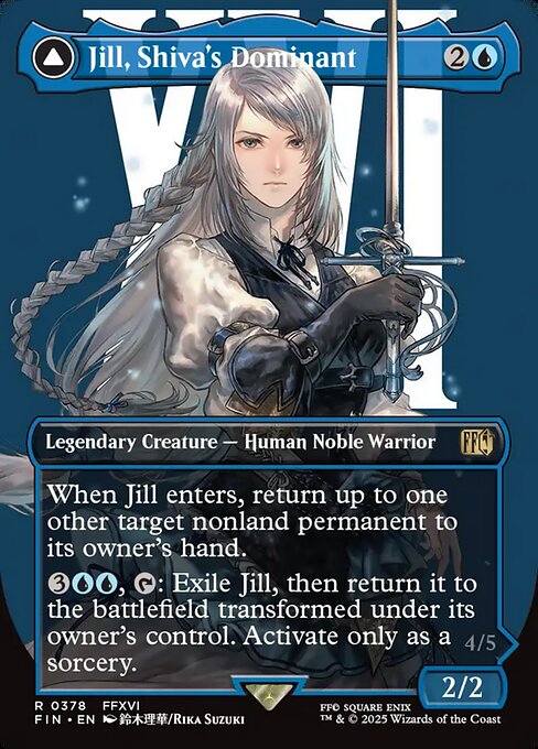 Jill, Shiva's Dominant // Shiva, Warden of Ice (FIN 378)