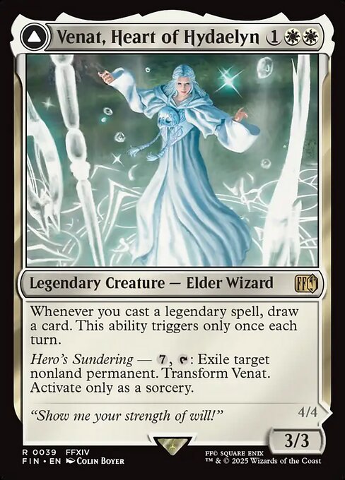 Venat, Heart of Hydaelyn // Hydaelyn, the Mothercrystal (FIN 39)