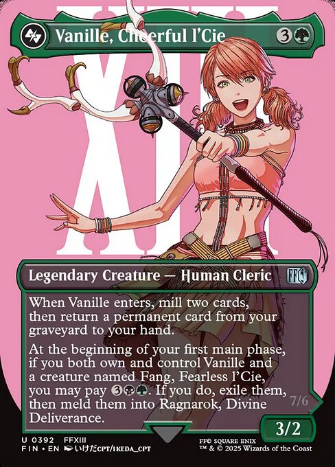 Vanille, Cheerful l'Cie (FIN 392)