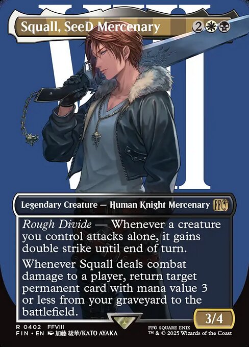 Squall, SeeD Mercenary (FIN 402)