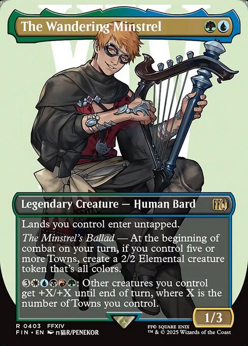 The Wandering Minstrel (FIN 403)