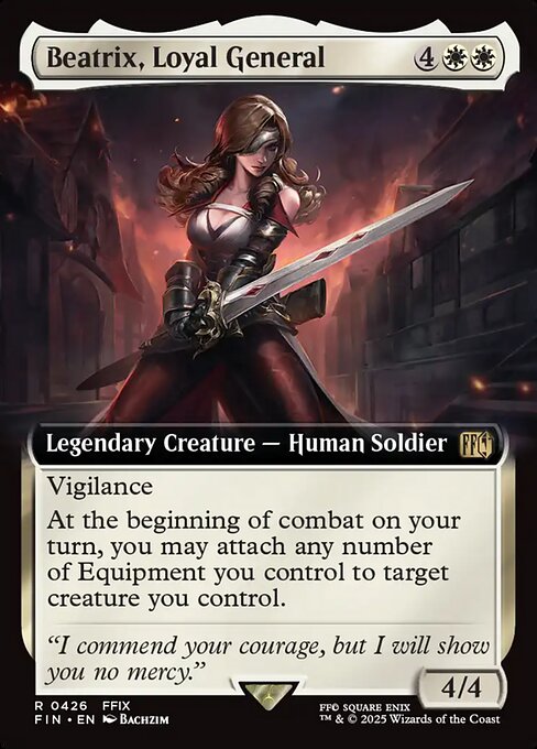 Beatrix, Loyal General (FIN 426)