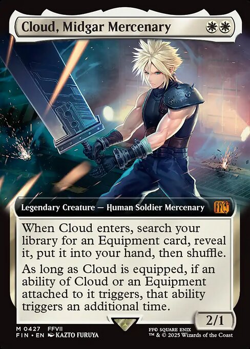 Cloud, Midgar Mercenary (FIN 427)
