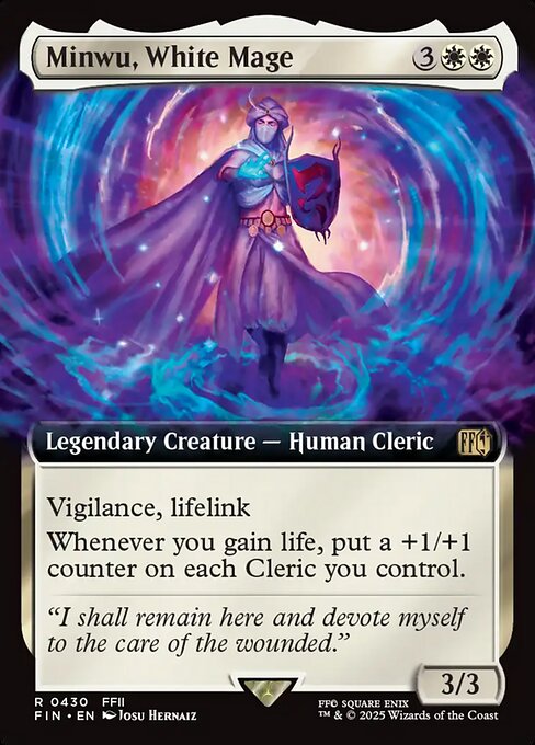Minwu, White Mage (FIN 430)