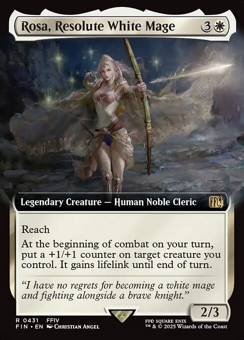 Rosa, Resolute White Mage (FIN 431)