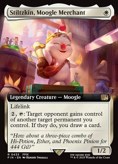 Stiltzkin, Moogle Merchant (FIN 433)