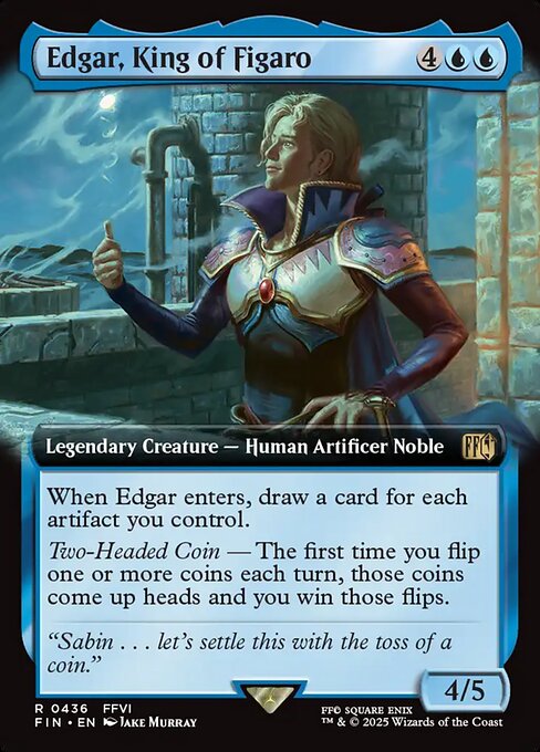 Edgar, King of Figaro (FIN 436)