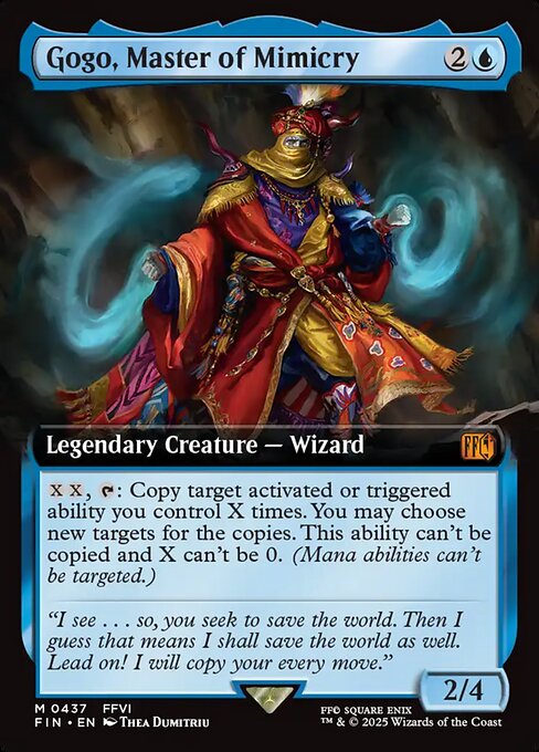 Gogo, Master of Mimicry (FIN 437)