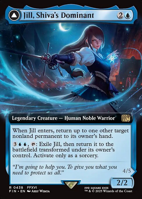 Jill, Shiva's Dominant // Shiva, Warden of Ice (FIN 438)