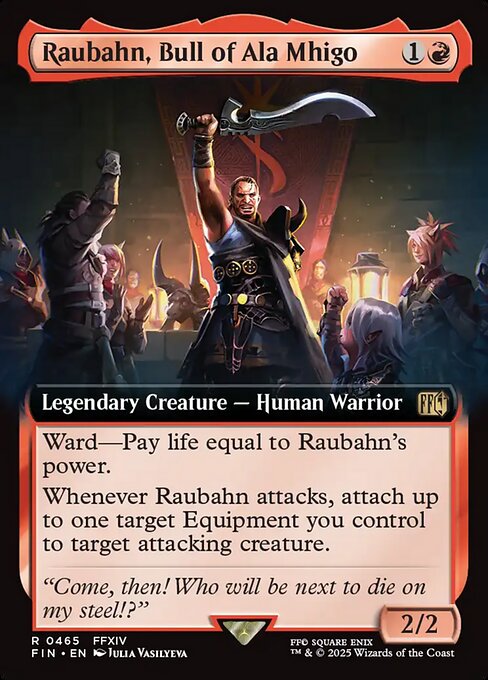Raubahn, Bull of Ala Mhigo (FIN 465)