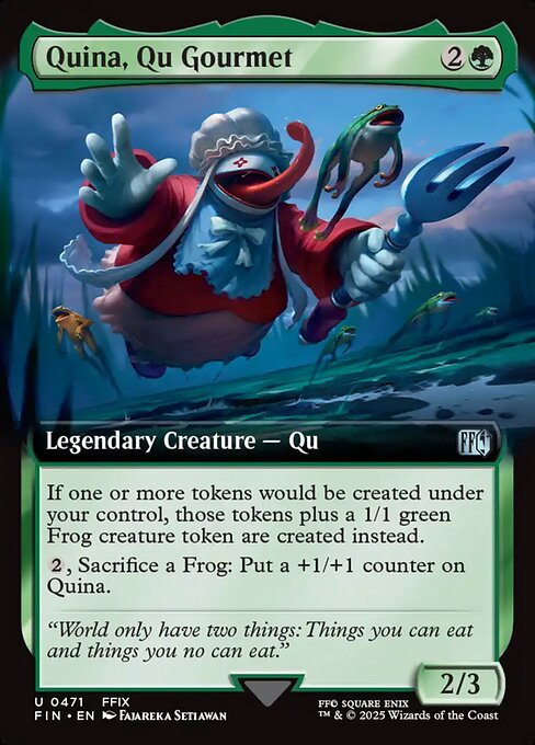 Quina, Qu Gourmet (FIN 471)