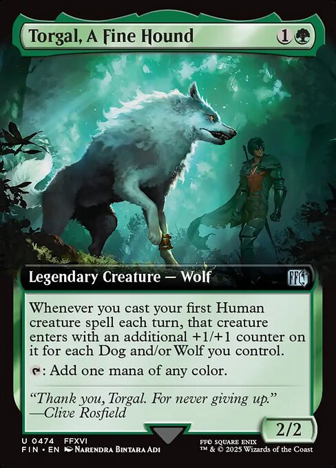 Torgal, A Fine Hound (FIN 474)