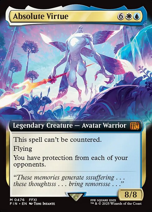 Absolute Virtue (FIN 476)