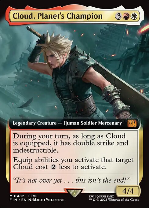 Cloud, Planet's Champion (FIN 482)