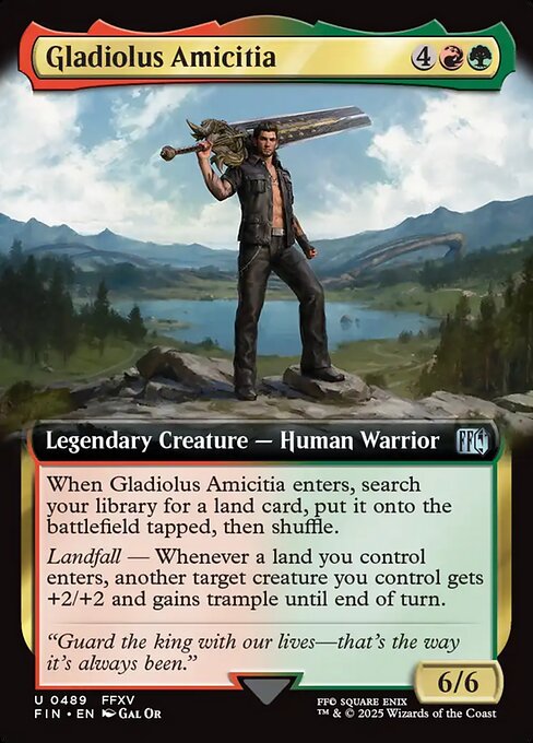 Gladiolus Amicitia (FIN 489)