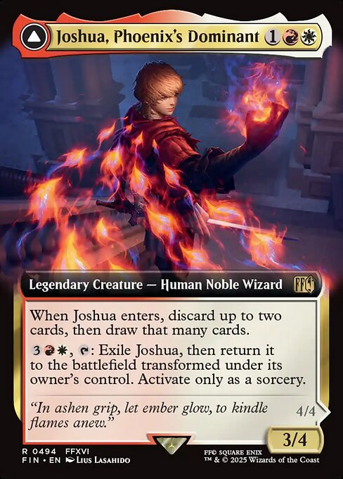 Joshua, Phoenix's Dominant // Phoenix, Warden of Fire (FIN 494)