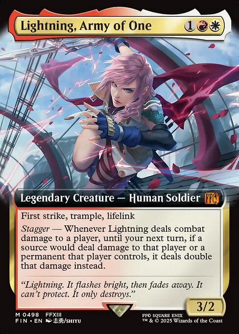 Lightning, Army of One (FIN 498)