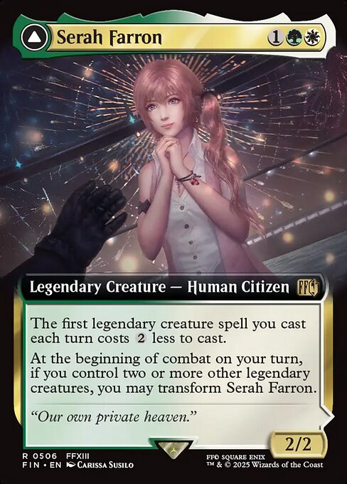 Serah Farron // Crystallized Serah (FIN 506)
