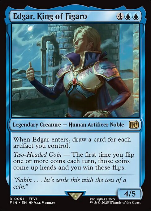 Edgar, King of Figaro (FIN 51)