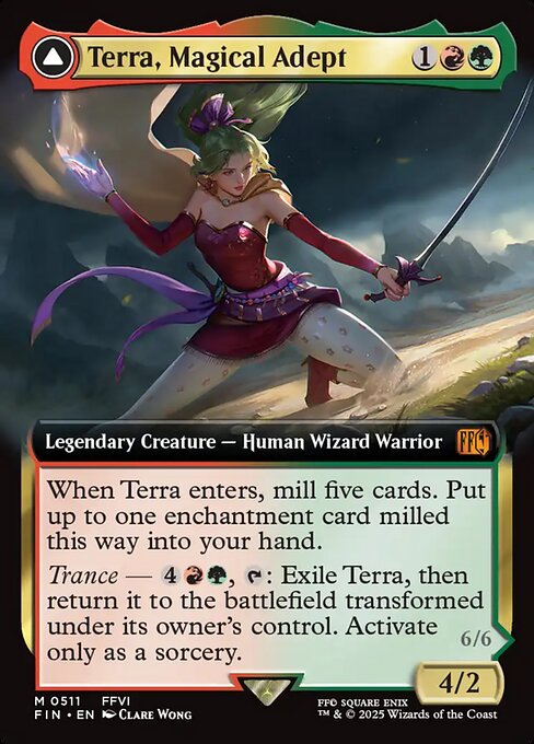 Terra, Magical Adept // Esper Terra (FIN 511)