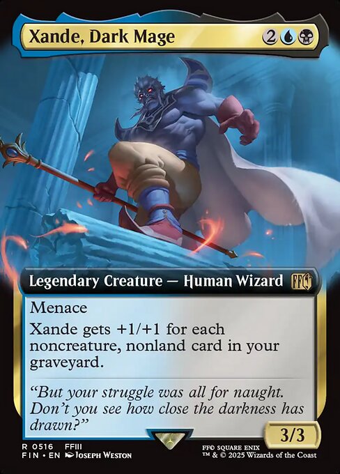 Xande, Dark Mage (FIN 516)