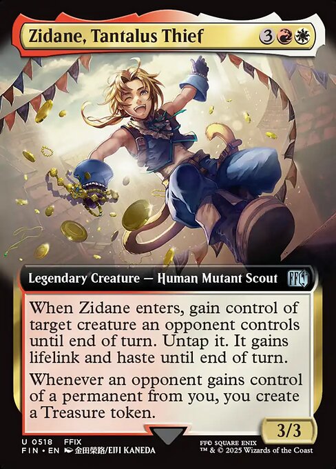 Zidane, Tantalus Thief (FIN 518)