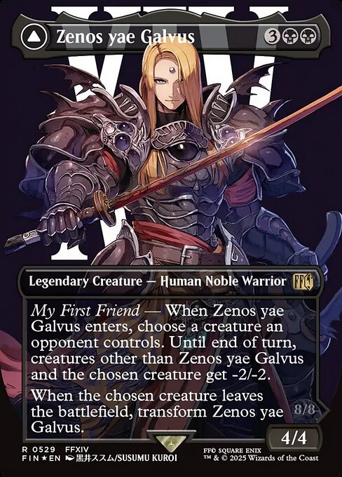 Zenos yae Galvus // Shinryu, Transcendent Rival (FIN 529)