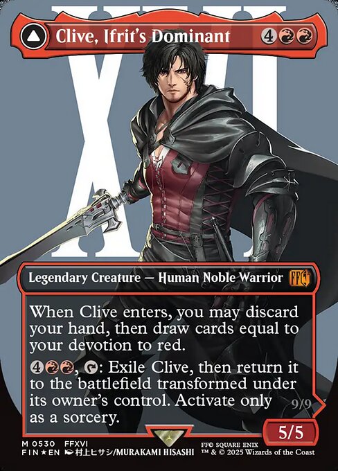 Clive, Ifrit's Dominant // Ifrit, Warden of Inferno (FIN 530)