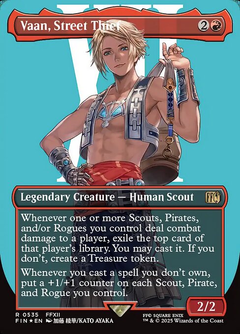 Vaan, Street Thief (FIN 535)