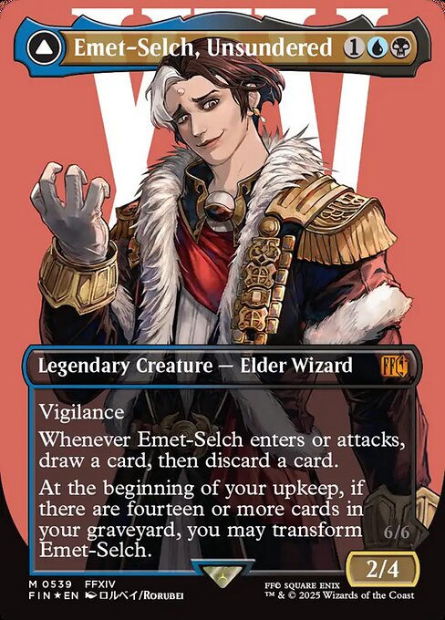 Emet-Selch, Unsundered // Hades, Sorcerer of Eld (FIN 539)
