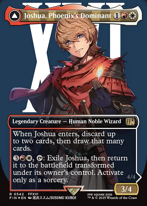 Joshua, Phoenix's Dominant // Phoenix, Warden of Fire (FIN 542)