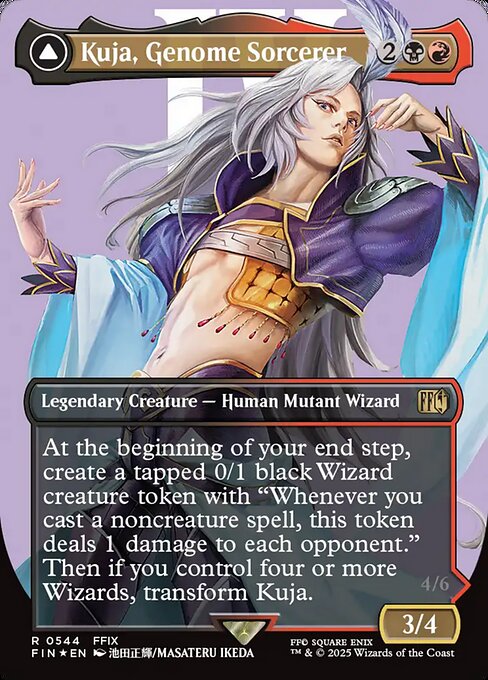 Kuja, Genome Sorcerer // Trance Kuja, Fate Defied (FIN 544)