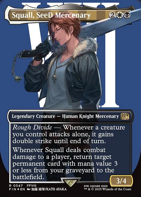 Squall, SeeD Mercenary (FIN 547)