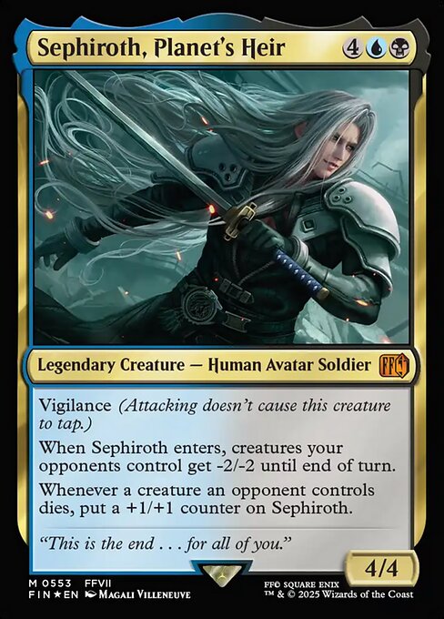 Sephiroth, Planet's Heir (FIN 553)