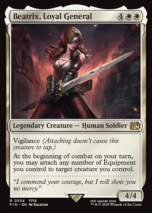 Beatrix, Loyal General (FIN 554)