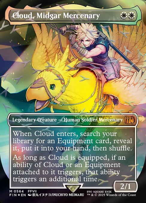 Cloud, Midgar Mercenary (FIN 564)
