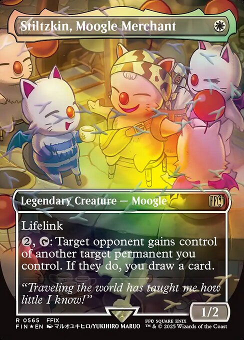 Stiltzkin, Moogle Merchant (FIN 565)