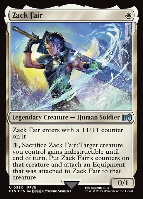 Zack Fair (FIN 580)