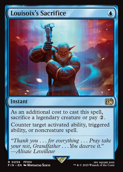 Louisoix's Sacrifice (FIN 59)