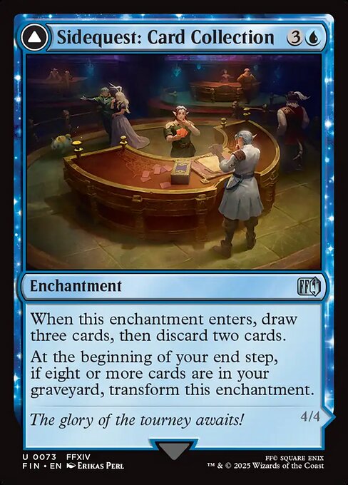 Sidequest: Card Collection // Magicked Card (FIN 73)