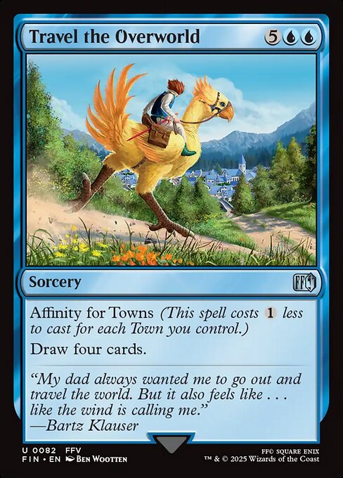 Travel the Overworld (FIN 82)