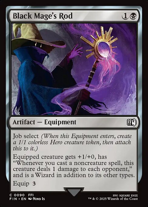 Black Mage's Rod (FIN 90)