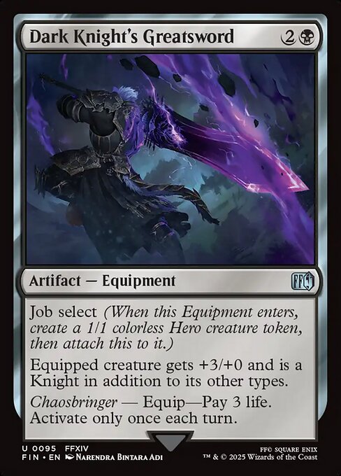 Dark Knight's Greatsword (FIN 95)