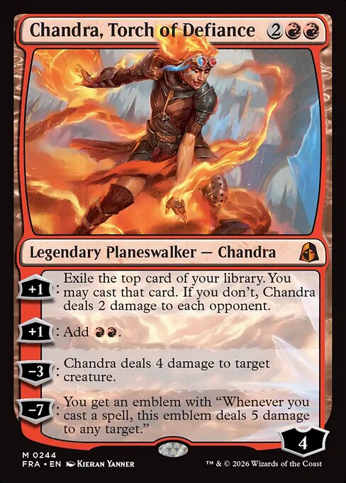 Chandra, Torch of Defiance (FRA 244)