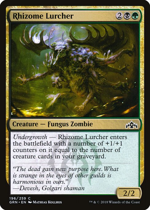 Rhizome Lurcher (GRN 196)