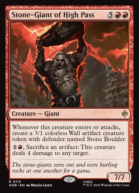 Stone-Giant of High Pass (HOB 113)