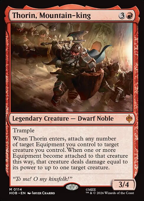 Thorin, Mountain-king (HOB 114)