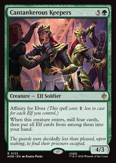 Cantankerous Keepers (HOB 122)